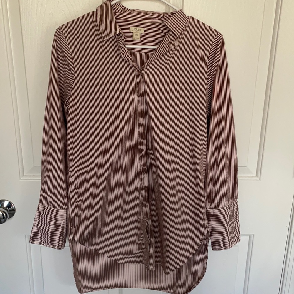 J. Crew infinity button up